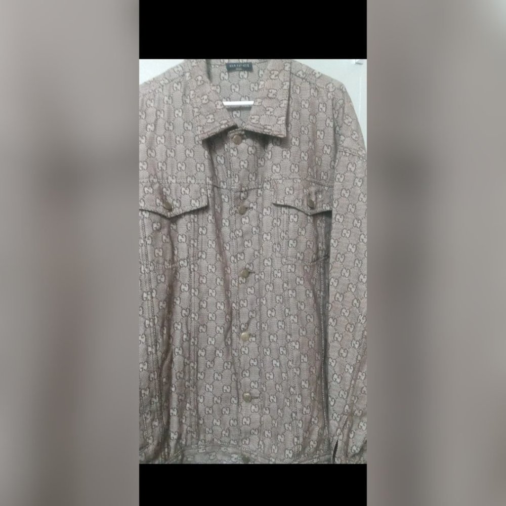 GUCCI DENIM MEN'S JACKET